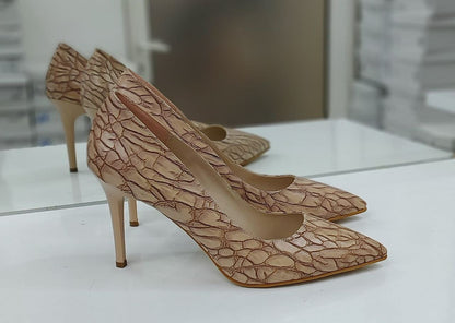ESCARPINS BEIGE  - EMOUNA