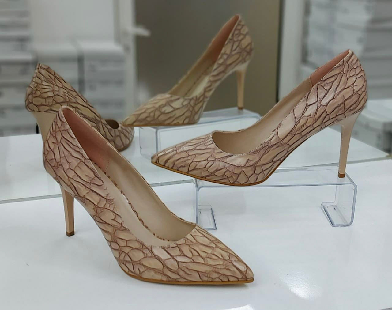 ESCARPINS BEIGE  - EMOUNA