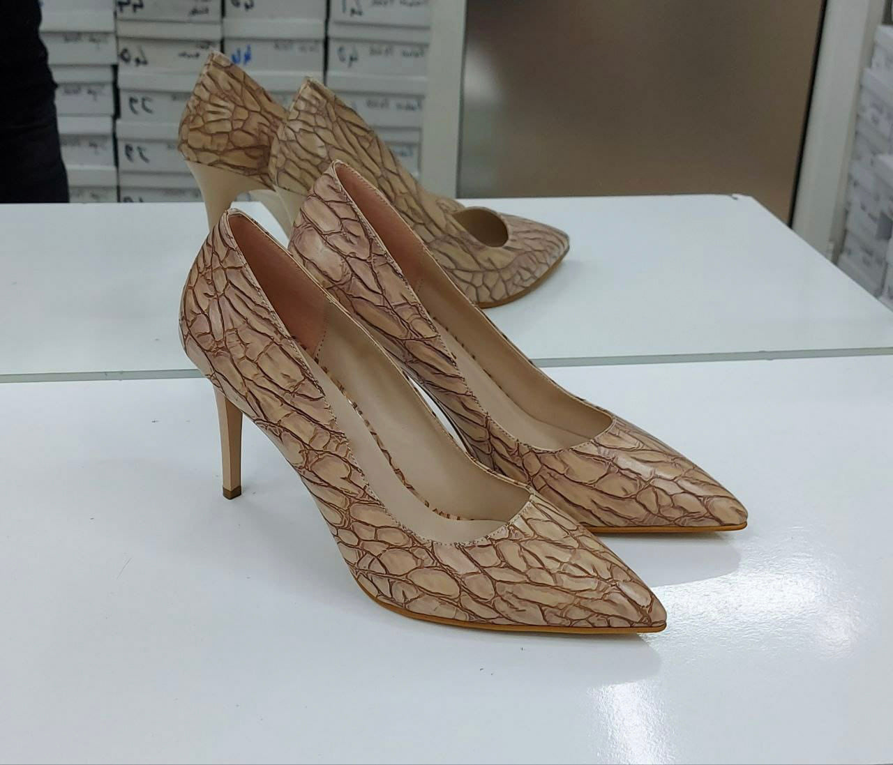 ESCARPINS BEIGE  - EMOUNA
