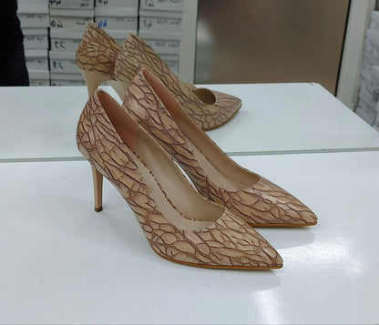 ESCARPINS BEIGE  - EMOUNA